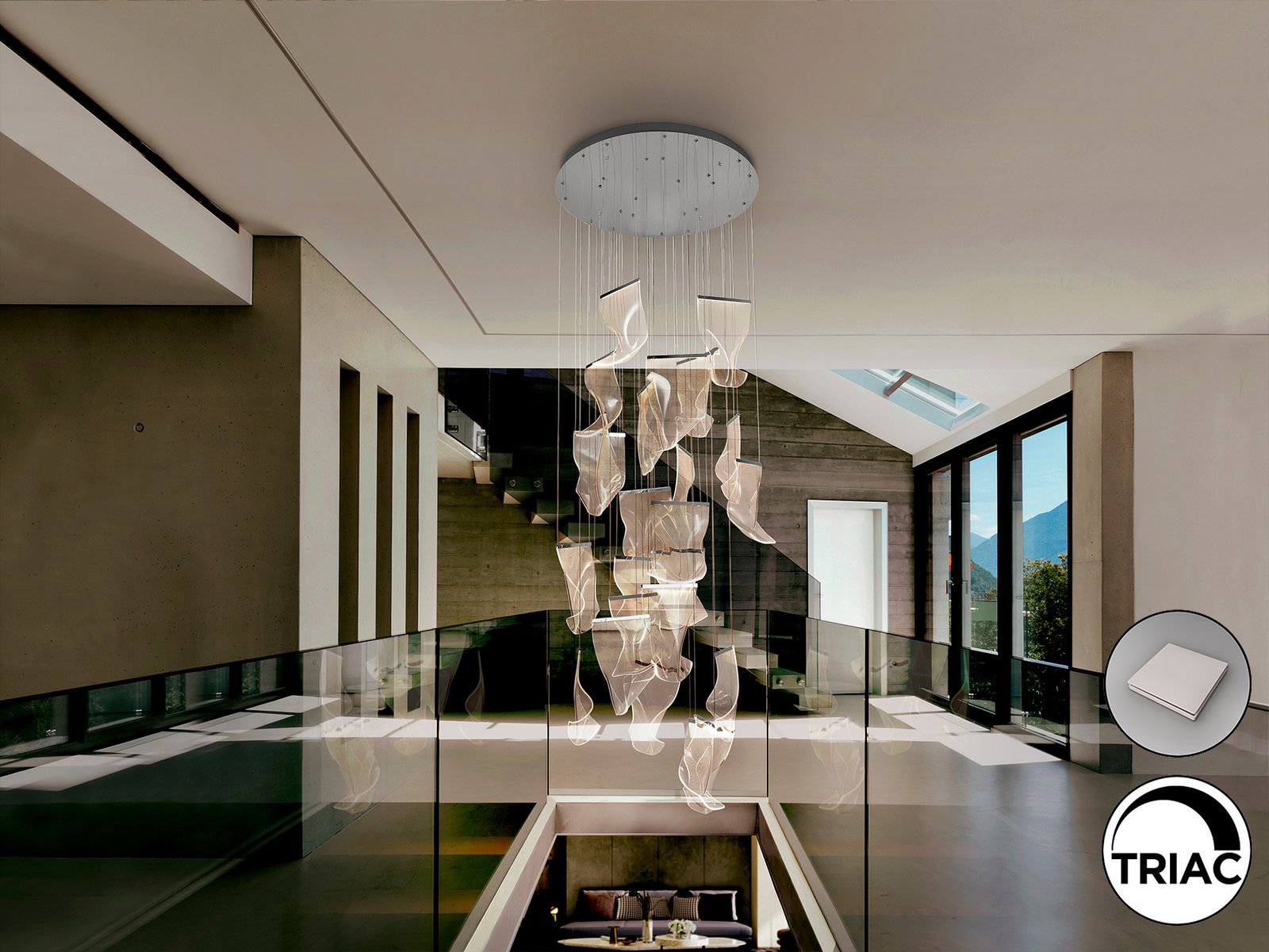 VELOS- LAMPARA 24L CROMO - Imagen 2