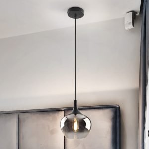 OPAZ-LAMPARA 1L NEGRO/SMOKE D19