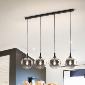 OPAZ-LAMPARA 4L NEGRO/SMOKE