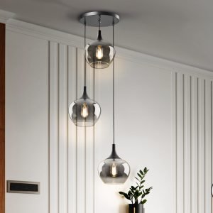 OPAZ-LAMPARA 3L NEGRO/SMOKE