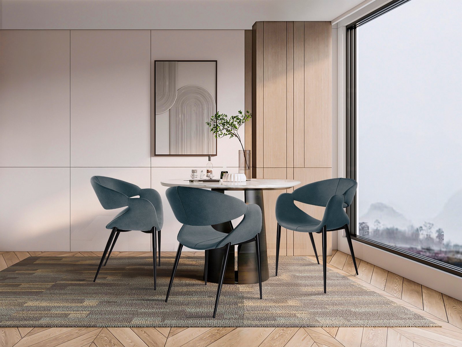 GIRO- SILLON AZUL OSCURO-NEGRO - Imagen 2