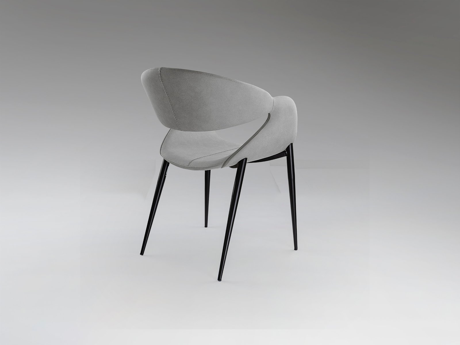 GIRO- SILLON GRIS CLARO-NEGRO - Imagen 4
