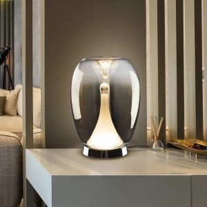 SUSPIRO- SOBREMESA CROMO/SMOKY