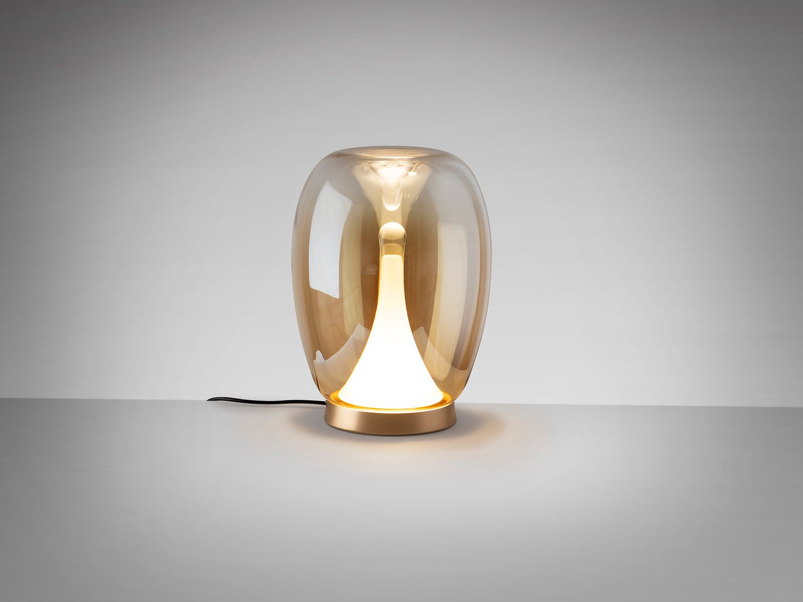 SUSPIRO- SOBREMESA DORADO/AMBAR - Imagen 3