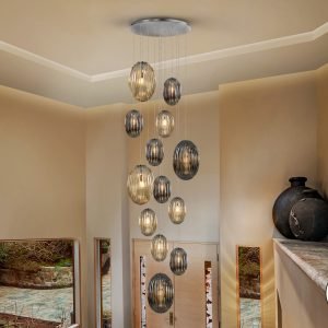 OVILA- LAMP 13L SMOKE- COÑAC H500