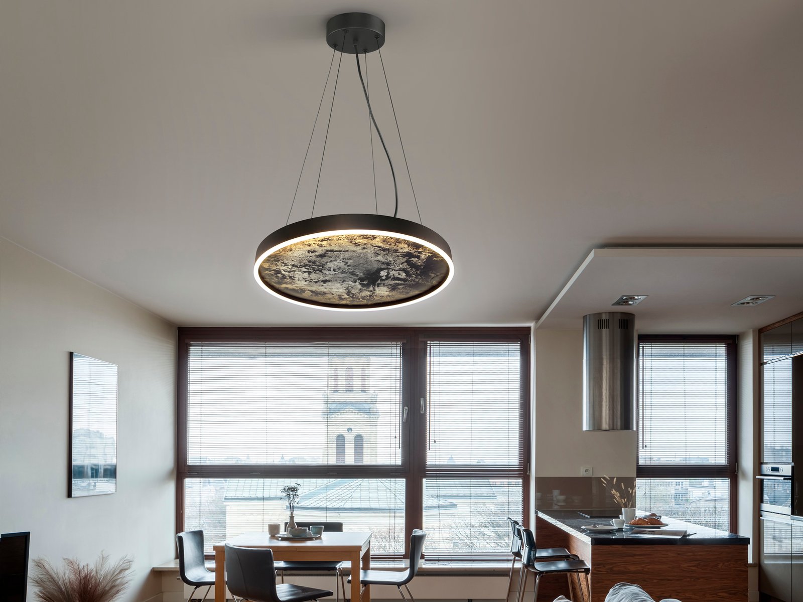 STONE- LAMPARA LED CCT -NEGRA 60D - Imagen 2