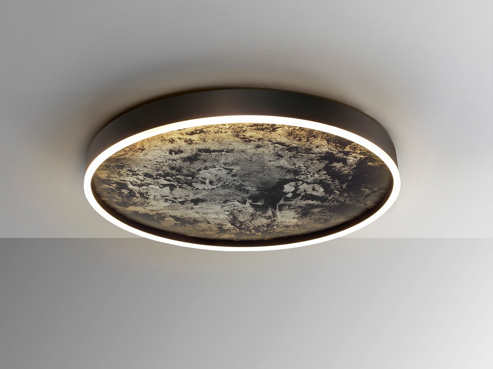 STONE- PLAFON LED CCT -NEGRO 60D - Imagen 3