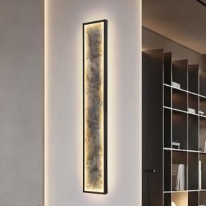 STONE-APLIQUE/PLAFON LED CCT -NEGRO L100