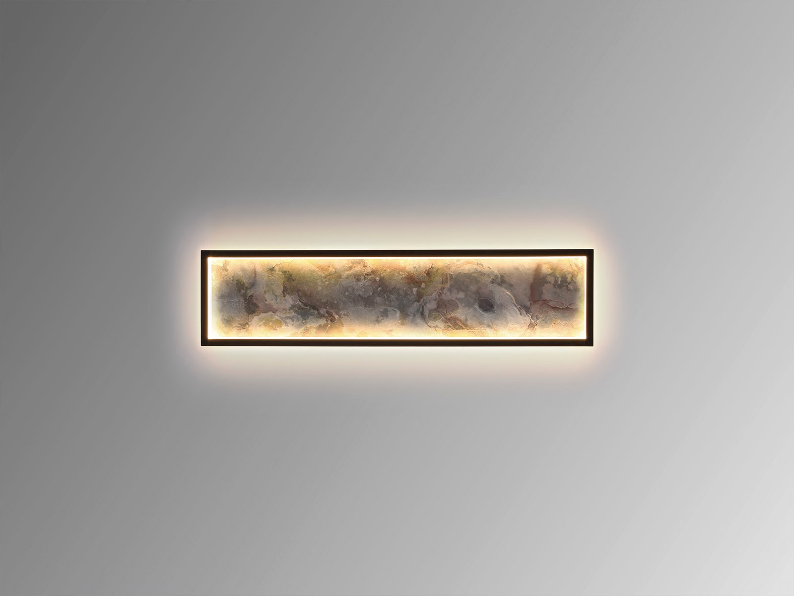 STONE- APLIQUE/PLAFON LED CCT-NEGRO L60 - Imagen 3