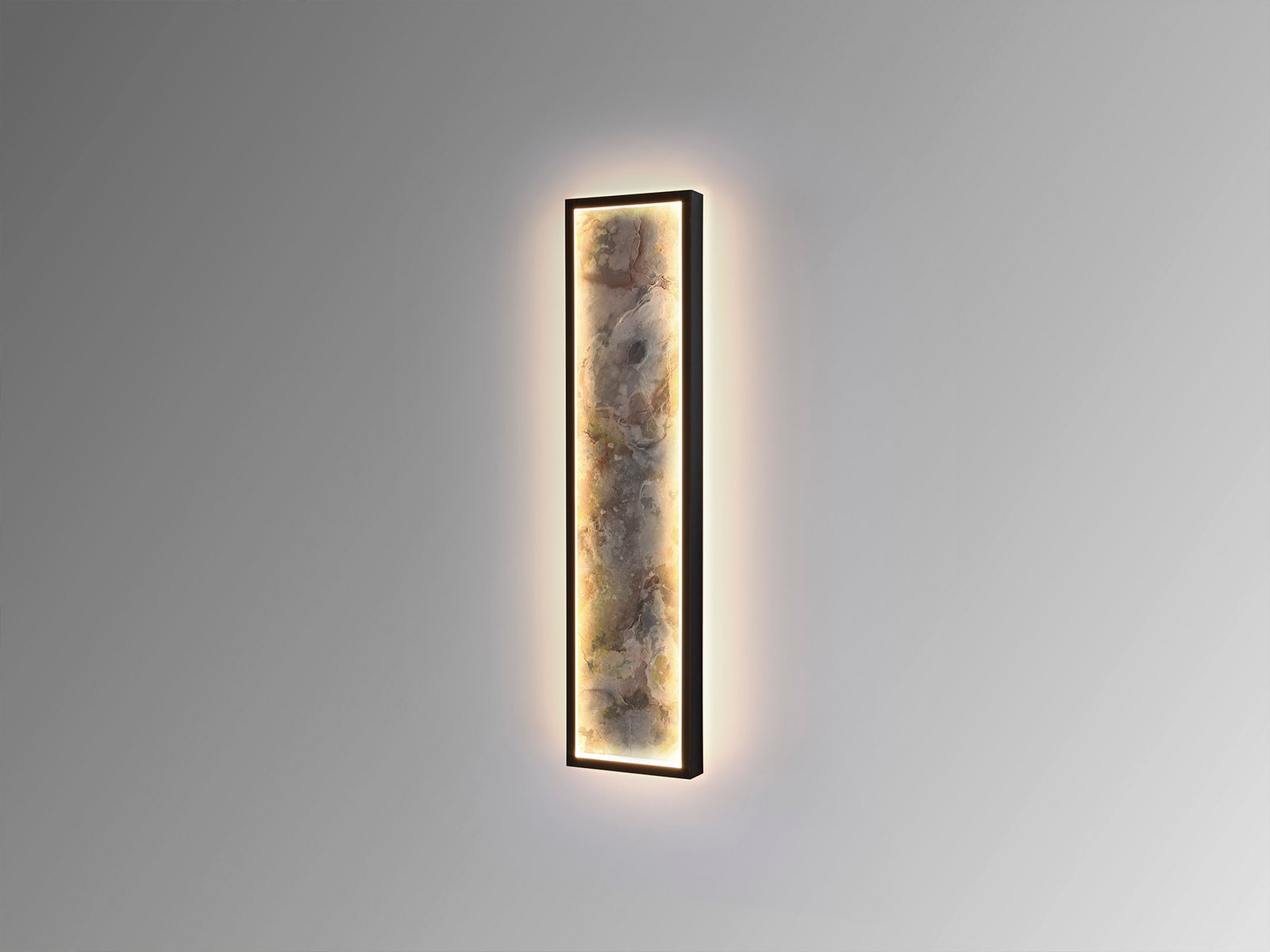 STONE- APLIQUE/PLAFON LED CCT-NEGRO L60 - Imagen 4