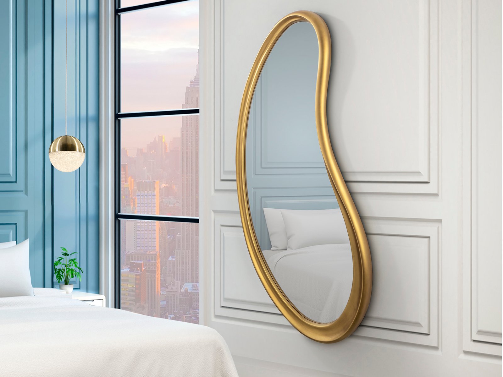 BRIGITTE- ESPEJO DORADO