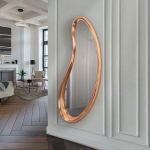 BRIGITTE- ESPEJO ORO ROSA